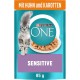 PURINA ONE Sensitive Wet Cat Food, Delicate Pieces in Sauce with Chicken, Pack of 26 (26 x 85 g) PURINA ONE Sensitive Wet Cat Food, Delicate Pieces in Sauce with Chicken, Pack of 26 (26 x 85 g)