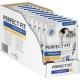 Perfect Fit Indoor 1+ Wet Food for Adult House Cats from 1 Year, Supports Vitality, Different Varieties