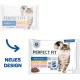 Perfect Fit Indoor 1+ Wet Food for Adult House Cats from 1 Year, Supports Vitality, Different Varieties