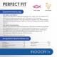 Perfect Fit Indoor 1+ Wet Food for Adult House Cats from 1 Year, Supports Vitality, Different Varieties