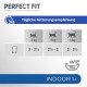 Perfect Fit Indoor 1+ Wet Food for Adult House Cats from 1 Year, Supports Vitality, Different Varieties