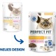 Perfect Fit Sensitive 1+ - Dry Food for Adult Sensitive Cats from 1 Year - Wheat-Free and Soya-Free- Supports Digestion - Various Varieties Perfect Fit Sensitive 1+ - Dry Food for Adult Sensitive Cats from 1 Year - Wheat-Free and Soya-Free- Supports Digestion - Various Varieties