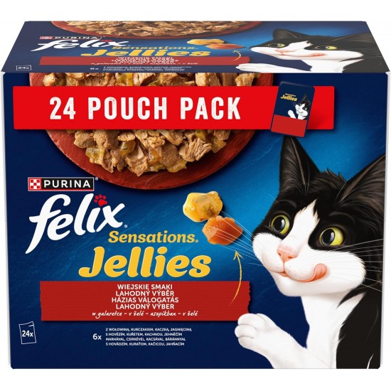 Purina Cat Food Chicken Beef Lamb Duck 24 x 85g Purina Cat Food Chicken Beef Lamb Duck 24 x 85g