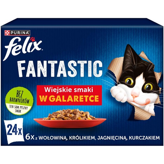 Purina Cat Food Chicken Beef Lamb Rabbit 24 x 85 g Purina Cat Food Chicken Beef Lamb Rabbit 24 x 85 g