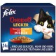 Purina Felix As Good as It Looks Double Delicious in Jelly Variety of Flavours from the Land Cat Wet Food 24 x 85 g Portion Bag Purina Felix As Good as It Looks Double Delicious in Jelly Variety of Flavours from the Land Cat Wet Food 24 x 85 g Portion Bag