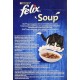 Purina Felix Soup Original Wet Cat Food with Cod, Tuna and Platessa - 8 Packs of 48 Bags of 48 g Each Purina Felix Soup Original Wet Cat Food with Cod, Tuna and Platessa - 8 Packs of 48 Bags of 48 g Each