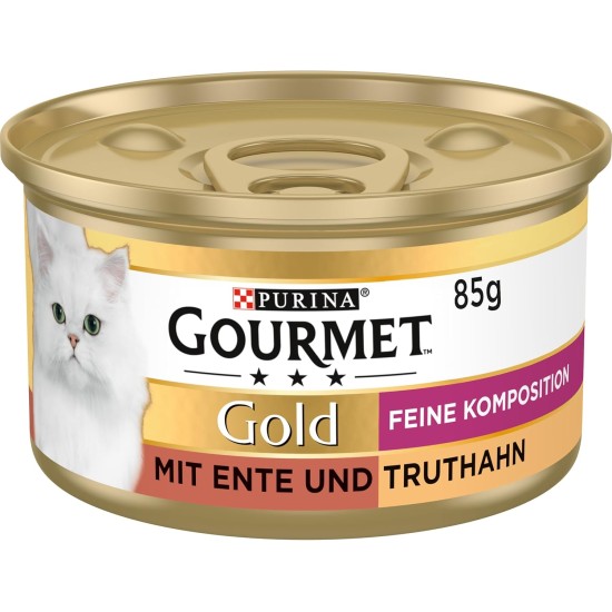 Purina GOURMET Gold Fine Composition: Cat Food, High Quality Adult Cat Food, Tin Purina GOURMET Gold Fine Composition: Cat Food, High Quality Adult Cat Food, Tin