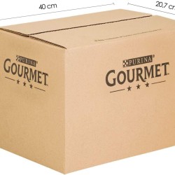 Purina Gourmet Gold Cubes in Sauce, Wet Food for Cats with Beef, Salmon and Chicken, Turkey and Duck, Chicken and Liver, 96 Cans of 85 g Purina Gourmet Gold Cubes in Sauce, Wet Food for Cats with Beef, Salmon and Chicken, Turkey and Duck, Chicken and Liver, 96 Cans of 85 g