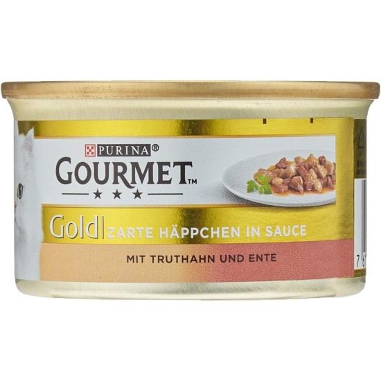 Purina Gourmet Gold Delicate Nibbles In Sauce, Cat Food For Demanding Cats, Pet Food, Tinned Wet Food Purina Gourmet Gold Delicate Nibbles In Sauce, Cat Food For Demanding Cats, Pet Food, Tinned Wet Food