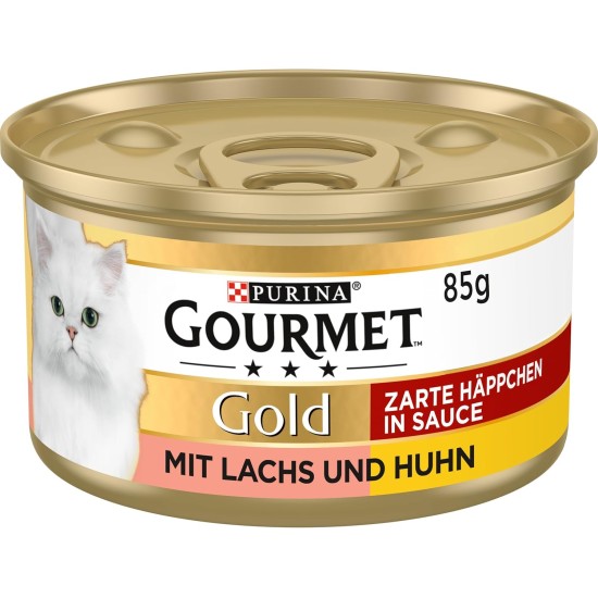 Purina Gourmet Gold Delicate Nibbles In Sauce, Cat Food For Demanding Cats, Pet Food, Tinned Wet Food Purina Gourmet Gold Delicate Nibbles In Sauce, Cat Food For Demanding Cats, Pet Food, Tinned Wet Food
