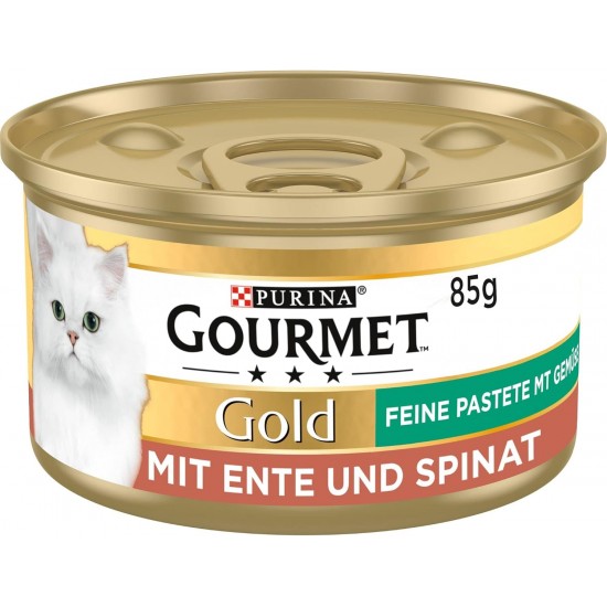 Purina Gourmet Gold Fine Pate High quality cat food, pack of 12 (12 x 85 g tin) Purina Gourmet Gold Fine Pate High quality cat food, pack of 12 (12 x 85 g tin)
