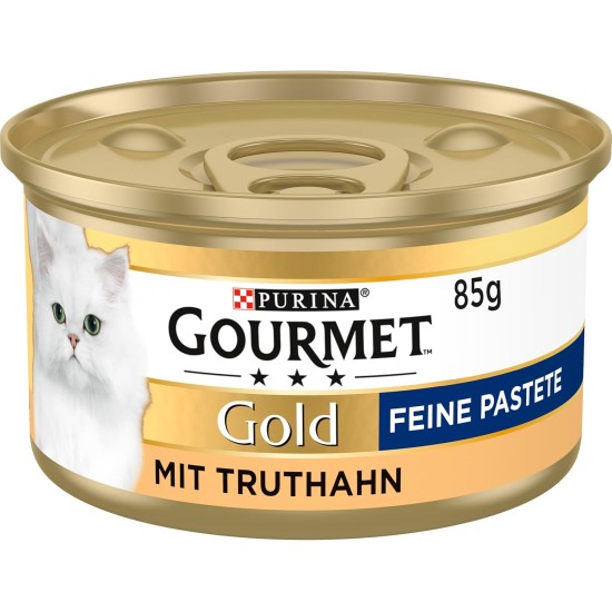 Purina Gourmet Gold Fine Pate Wet Cat Food with Chicken, Pack of 12 (12 x 85 g) Purina Gourmet Gold Fine Pate Wet Cat Food with Chicken, Pack of 12 (12 x 85 g)