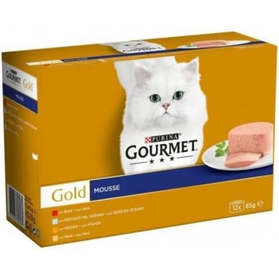 Purina Gourmet Gold Mousse, Assorted Packs Purina Gourmet Gold Mousse, Assorted Packs