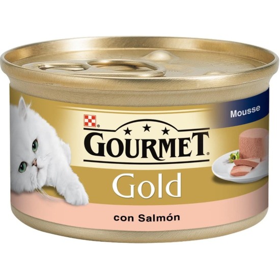 Purina Gourmet Gold Mousse Wet Cat Food with Chicken - 24 x 85g Tubs Purina Gourmet Gold Mousse Wet Cat Food with Chicken - 24 x 85g Tubs