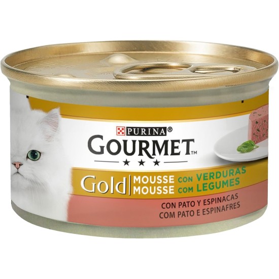 Purina Gourmet Gold Mousse Wet Cat Food with Chicken - 24 x 85g Tubs Purina Gourmet Gold Mousse Wet Cat Food with Chicken - 24 x 85g Tubs