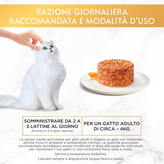 Purina Gourmet Gold Wet Cat Food Mousse with Ocean Fish 24 Cans of 85 g, Tin 24 x 85 g Purina Gourmet Gold Wet Cat Food Mousse with Ocean Fish 24 Cans of 85 g, Tin 24 x 85 g