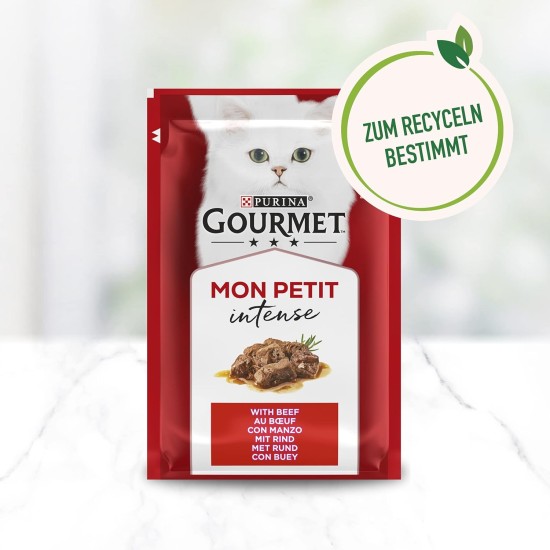 Purina Gourmet Mon Petit Cat Food High Quality For Adult Cats 8 Pack (8 x 6 x 50 Grams) Purina Gourmet Mon Petit Cat Food High Quality For Adult Cats 8 Pack (8 x 6 x 50 Grams)