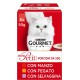 Purina Gourmet Mon Petit Moisture Cat with Beef, Liver, Wild 48 Bags of 50 g Purina Gourmet Mon Petit Moisture Cat with Beef, Liver, Wild 48 Bags of 50 g
