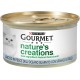 Purina Gourmet Nature's Creations Turkey Rich Wet Cat Food Garnished with Spinach and Parsnips, 24 x 85 g Tubs Purina Gourmet Nature's Creations Turkey Rich Wet Cat Food Garnished with Spinach and Parsnips, 24 x 85 g Tubs