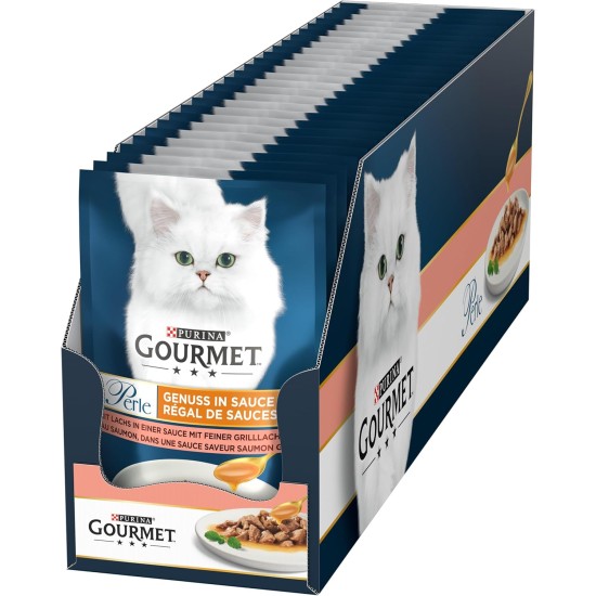 Purina Gourmet Perle Delights in Sauce Wet Cat Food, with Chicken, Pack of 26 (26 x 85 g) Purina Gourmet Perle Delights in Sauce Wet Cat Food, with Chicken, Pack of 26 (26 x 85 g)