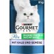Purina Gourmet Perle Exquisite Stripes Wet Cat Food with Chicken, Pack of 26 (26 x 85 g) Purina Gourmet Perle Exquisite Stripes Wet Cat Food with Chicken, Pack of 26 (26 x 85 g)