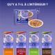 Purina One - Special Food in Sauce Beef/Chicken/Duck and Turkey for Cats with Appetite, 340 g Purina One - Special Food in Sauce Beef/Chicken/Duck and Turkey for Cats with Appetite, 340 g