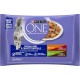 Purina One - Special Food in Sauce Beef/Chicken/Duck and Turkey for Cats with Appetite, 340 g