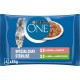 Purina One cut in sauce, meal for adult cats, chicken + tuna, 12 (4 x 85 g) Purina One cut in sauce, meal for adult cats, chicken + tuna, 12 (4 x 85 g)