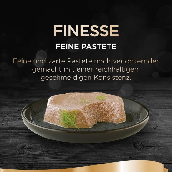 SHEBA Bowl Wet Food for Cats Finesse Fine Pate with Chicken 22 x 85 g SHEBA Bowl Wet Food for Cats Finesse Fine Pate with Chicken 22 x 85 g