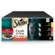 SHEBA CATCARE Pouch Wet Fresh & Fine (Meat) Chunks IN Gravy Adult 50G Multipack Standard