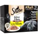 SHEBA Mini Nets in Sauce Selection of Poultry Adult Cats Bowls 4 Varieties Mega Pack 32 x 85g SHEBA Mini Nets in Sauce Selection of Poultry Adult Cats Bowls 4 Varieties Mega Pack 32 x 85g
