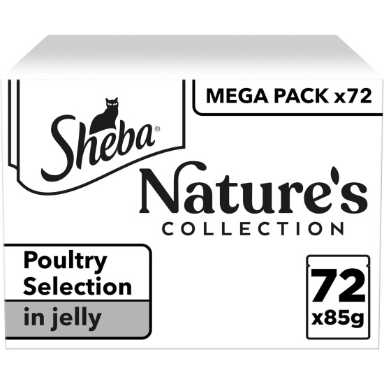 SHEBA Nature's Collection Wet Food Bowl for Cats, in Sauce with Chicken, 2 x 11 x 85 g SHEBA Nature's Collection Wet Food Bowl for Cats, in Sauce with Chicken, 2 x 11 x 85 g