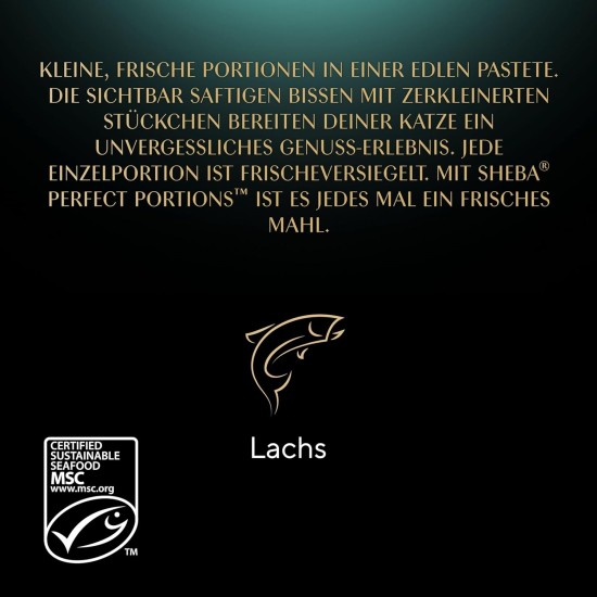 SHEBA PERFECT PORTIONS Pastete mit Huhn 8x3x(2x37,5g) SHEBA PERFECT PORTIONS Pastete mit Huhn 8x3x(2x37,5g)