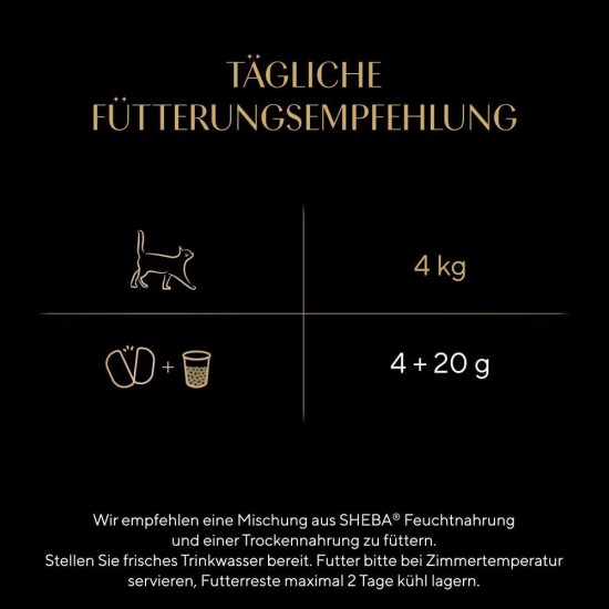 SHEBA PERFECT PORTIONS Pastete mit Huhn 8x3x(2x37,5g) SHEBA PERFECT PORTIONS Pastete mit Huhn 8x3x(2x37,5g)