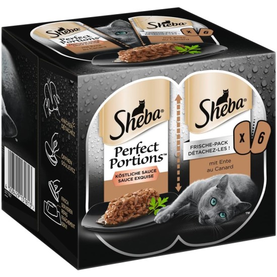 SHEBA PERFECT PORTIONS Pastete mit Huhn 8x3x(2x37,5g) SHEBA PERFECT PORTIONS Pastete mit Huhn 8x3x(2x37,5g)