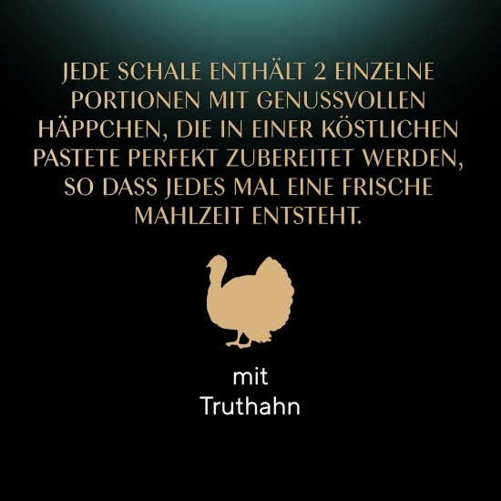 SHEBA® PERFECT PORTIONS™ Sauce mit Truthahn 8x3x(2x37,5g) SHEBA® PERFECT PORTIONS™ Sauce mit Truthahn 8x3x(2x37,5g)