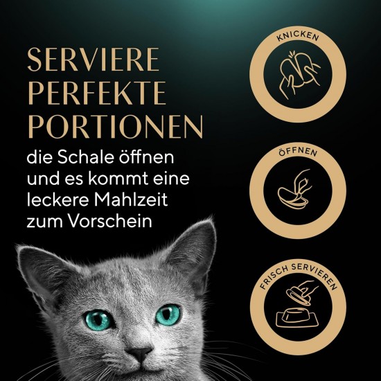 SHEBA® PERFECT PORTIONS™ Sauce mit Truthahn 8x3x(2x37,5g) SHEBA® PERFECT PORTIONS™ Sauce mit Truthahn 8x3x(2x37,5g)