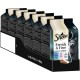 SHEBA Portion Bag Cat Wet Food Multipack Fresh & Fine in Jelly with Tuna and Salmon MSC, 6 x 6 x 50 g - Healthy Meals for Cats with Jelly SHEBA Portion Bag Cat Wet Food Multipack Fresh & Fine in Jelly with Tuna and Salmon MSC, 6 x 6 x 50 g - Healthy Meals for Cats with Jelly