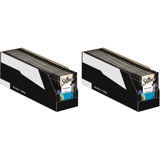 SHEBA® Portionsbeutel Delikatesse in Gelee mit Thunfisch MSC 28 x 85g SHEBA® Portionsbeutel Delikatesse in Gelee mit Thunfisch MSC 28 x 85g