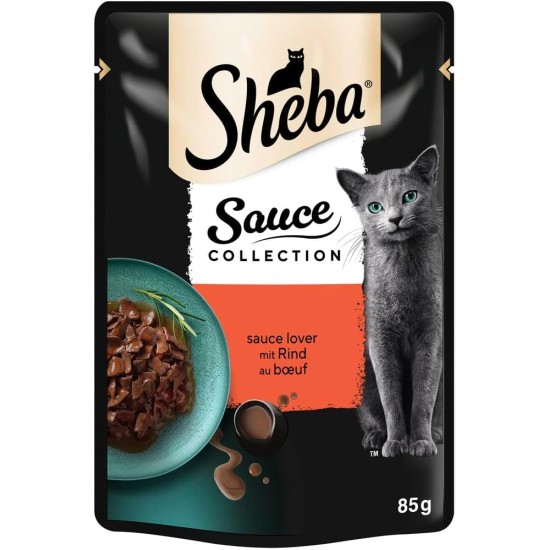 SHEBA® Portionsbeutel Sauce Collection Sauce Lover mit Truthahn 28 x 85g SHEBA® Portionsbeutel Sauce Collection Sauce Lover mit Truthahn 28 x 85g