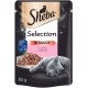 SHEBA® Portionsbeutel Selection in Sauce mit Lachs MSC 28 x 85g SHEBA® Portionsbeutel Selection in Sauce mit Lachs MSC 28 x 85g