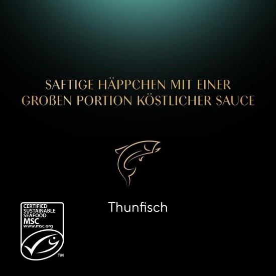 SHEBA® Portionsbeutel Selection in Sauce mit Lachs MSC 28 x 85g SHEBA® Portionsbeutel Selection in Sauce mit Lachs MSC 28 x 85g