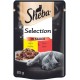 SHEBA® Portionsbeutel Selection in Sauce mit Lachs MSC 28 x 85g SHEBA® Portionsbeutel Selection in Sauce mit Lachs MSC 28 x 85g