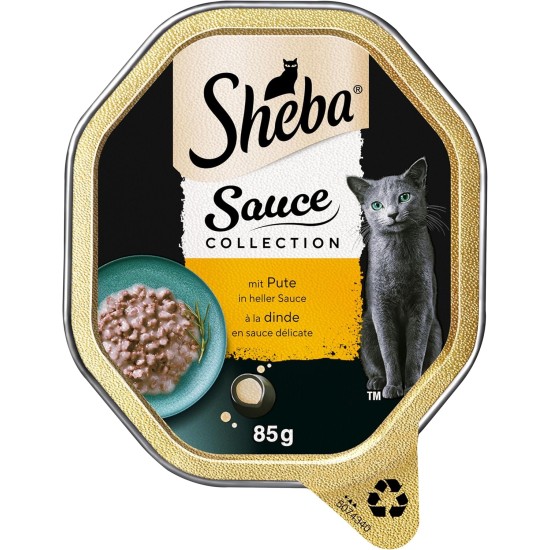 SHEBA® Schale Sauce Collection Sauce Lover mit Thunfisch MSC 2 x 11 x 85g SHEBA® Schale Sauce Collection Sauce Lover mit Thunfisch MSC 2 x 11 x 85g