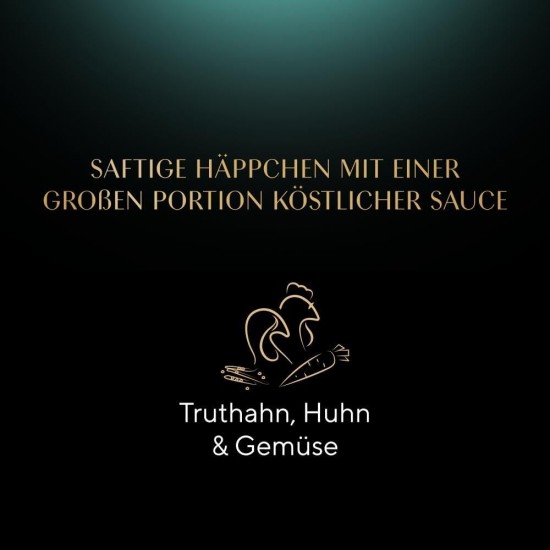 SHEBA® Schale Selection in Sauce mit Kalb und Truthahn 2 x 11 x 85g SHEBA® Schale Selection in Sauce mit Kalb und Truthahn 2 x 11 x 85g