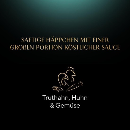 SHEBA® Schale Selection in Sauce mit Rind und Truthahn 2 x 11 x 85g SHEBA® Schale Selection in Sauce mit Rind und Truthahn 2 x 11 x 85g