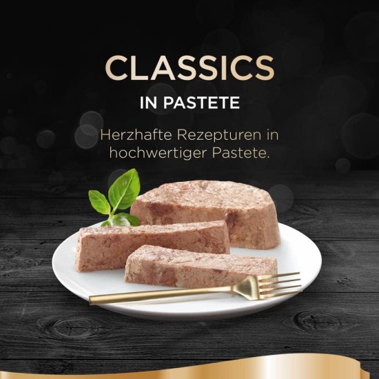 Sheba Classics Cat Food Pate with Fine Chunks for Every Day Sheba Classics Cat Food Pate with Fine Chunks for Every Day