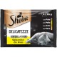 Sheba Delicatezze Wet Cat Food Bird Selection in Jelly Fish Multipack (13 Boxes x 4 Bags x 85g) Sheba Delicatezze Wet Cat Food Bird Selection in Jelly Fish Multipack (13 Boxes x 4 Bags x 85g)