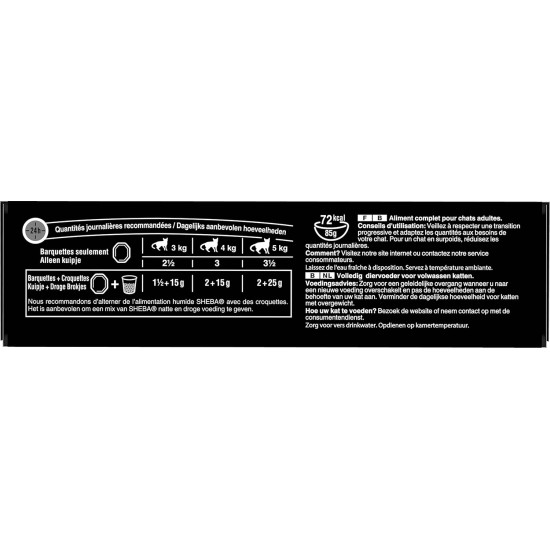Sheba Delices du Day Food Storage Bags for Cats 12 x (6 x 50 g) Sheba Delices du Day Food Storage Bags for Cats 12 x (6 x 50 g)