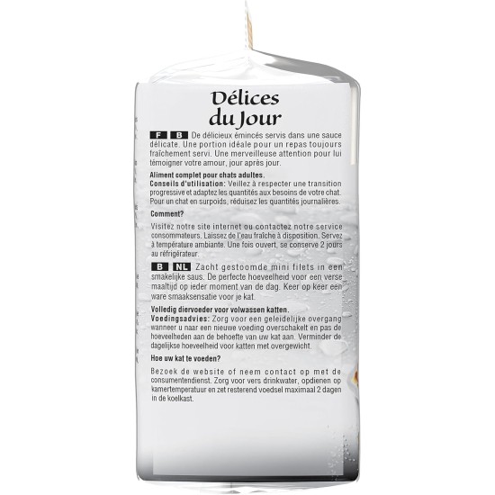 Sheba Delices du Day Food Storage Bags for Cats 12 x (6 x 50 g) Sheba Delices du Day Food Storage Bags for Cats 12 x (6 x 50 g)